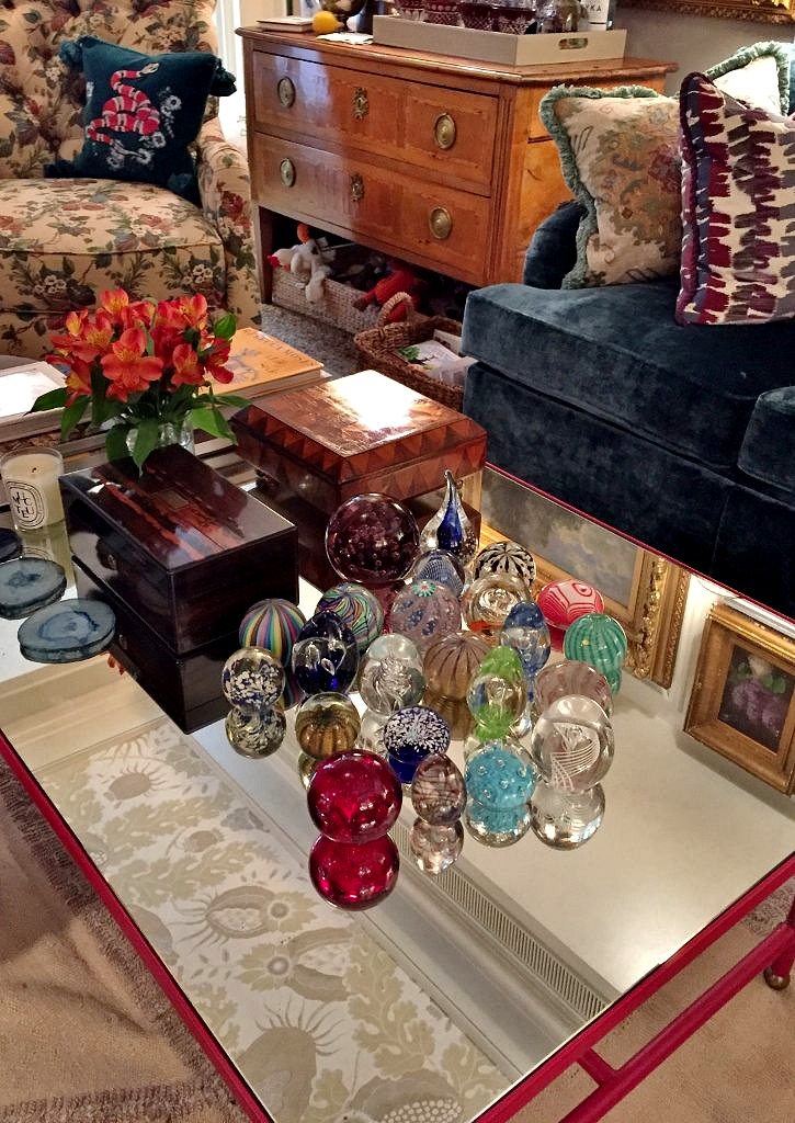 Coffee Table in Philip Mitchell's Kips Bay Showhouse Drawing Room