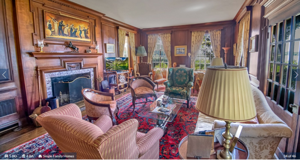 English country style living room