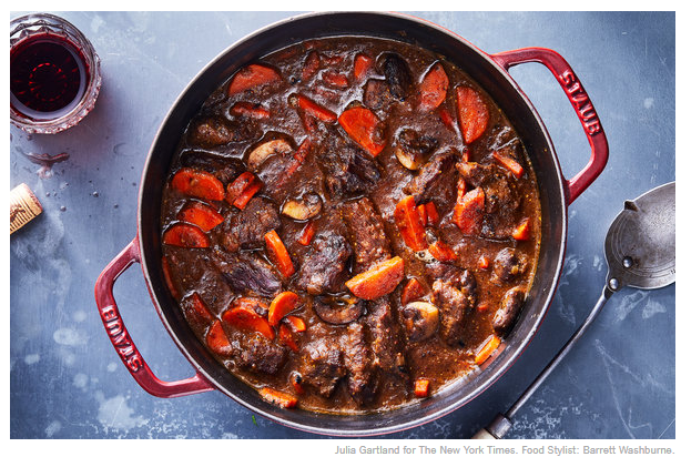 Dijon and Cognac Beef Stew, NY Times One Pot Meals